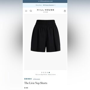 Hill House The Livie Nap Shorts NWT